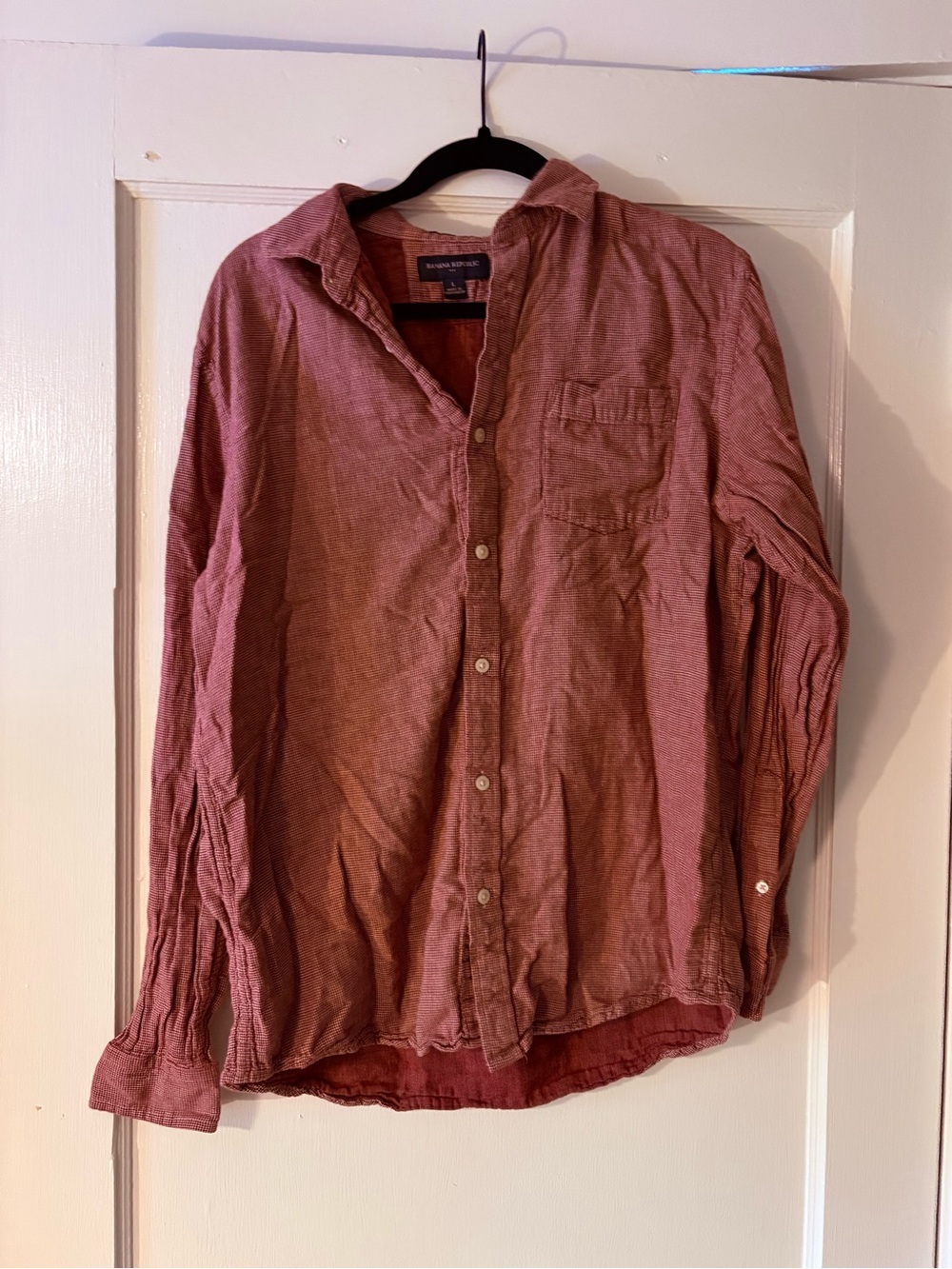 Banana Republic Men's Long-Sleeve Button-Down Shirt